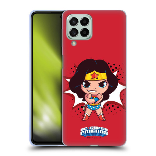 Super Friends DC Comics Toddlers 1 Wonder Woman Soft Gel Case for Samsung Galaxy M53 (2022)