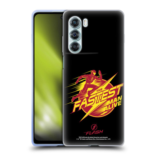 The Flash TV Series Graphics Barry Fastest Man Alive Soft Gel Case for Motorola Edge S30 / Moto G200 5G