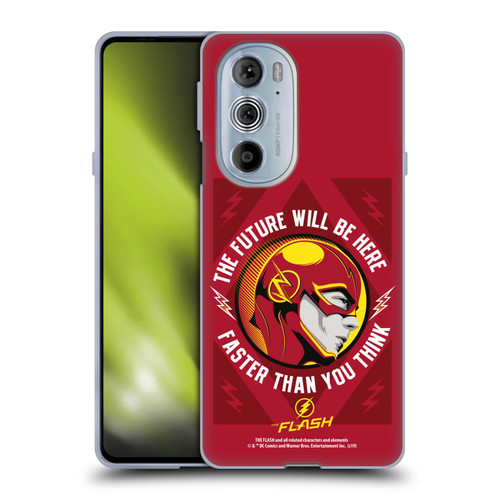 The Flash TV Series Graphics Barry Faster Soft Gel Case for Motorola Edge X30