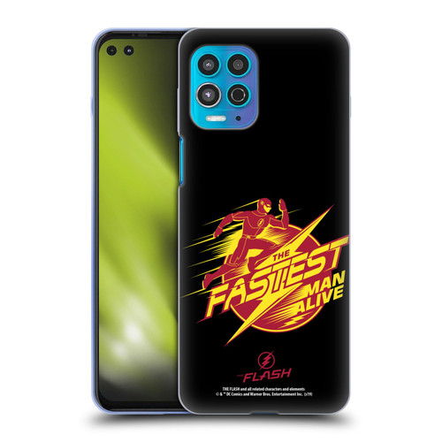 The Flash TV Series Graphics Barry Fastest Man Alive Soft Gel Case for Motorola Moto G100