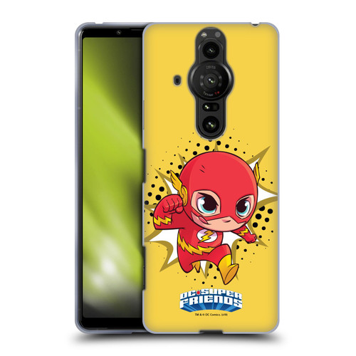 Super Friends DC Comics Toddlers 1 The Flash Soft Gel Case for Sony Xperia Pro-I