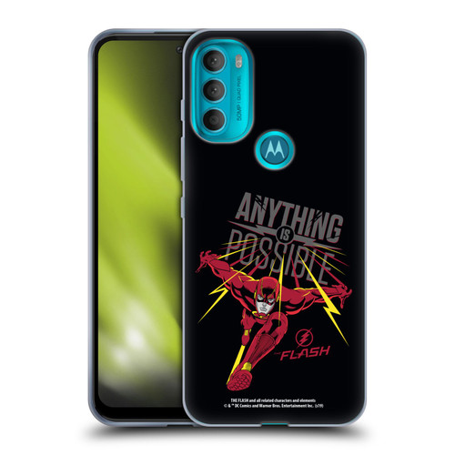 The Flash TV Series Graphics Barry Anything Is Possible Soft Gel Case for Motorola Moto G71 5G