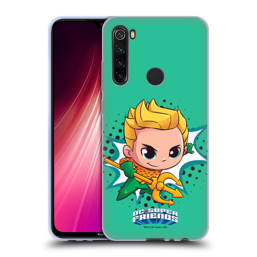 Super Friends DC Comics Toddlers 1 Aquaman Soft Gel Case for Xiaomi Redmi Note 8T