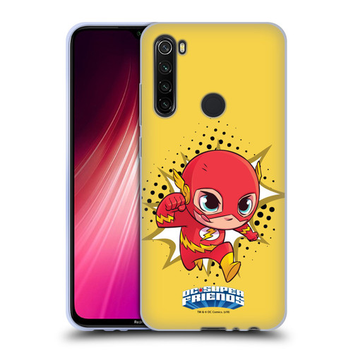 Super Friends DC Comics Toddlers 1 The Flash Soft Gel Case for Xiaomi Redmi Note 8T