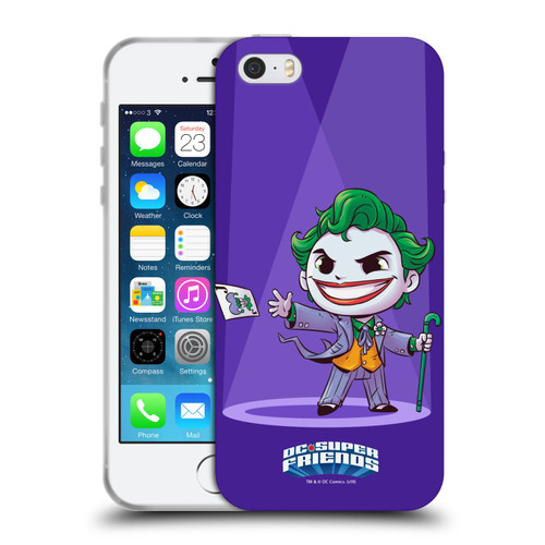 Super Friends DC Comics Toddlers 2 Joker Soft Gel Case for Apple iPhone 5 / 5s / iPhone SE 2016