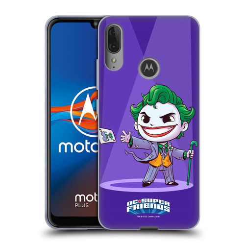 Super Friends DC Comics Toddlers 2 Joker Soft Gel Case for Motorola Moto E6 Plus