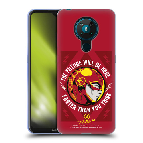 The Flash TV Series Graphics Barry Faster Soft Gel Case for Nokia 5.3