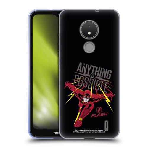 The Flash TV Series Graphics Barry Anything Is Possible Soft Gel Case for Nokia C21