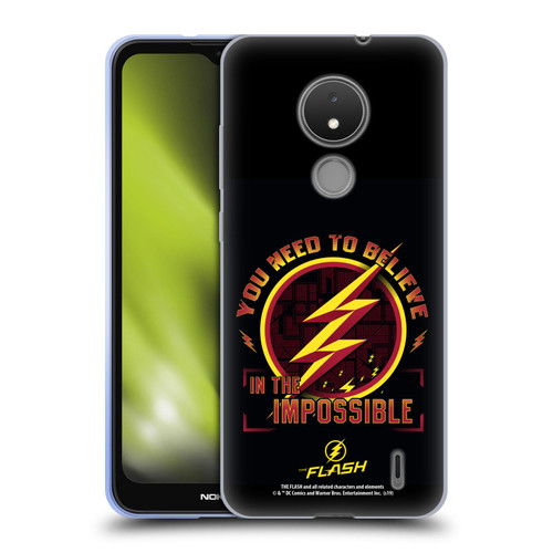 The Flash TV Series Graphics Believe Soft Gel Case for Nokia C21