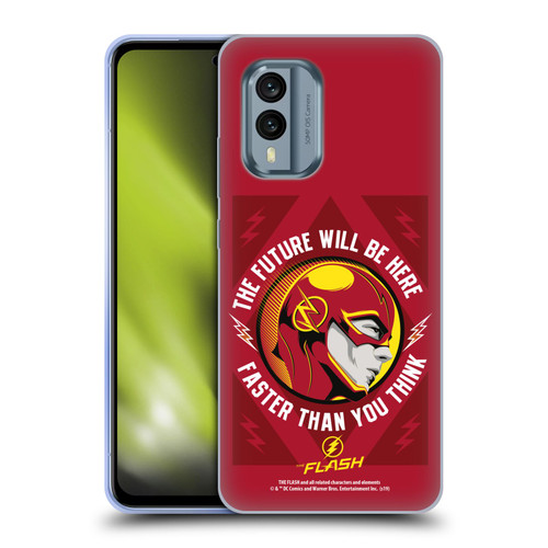 The Flash TV Series Graphics Barry Faster Soft Gel Case for Nokia X30