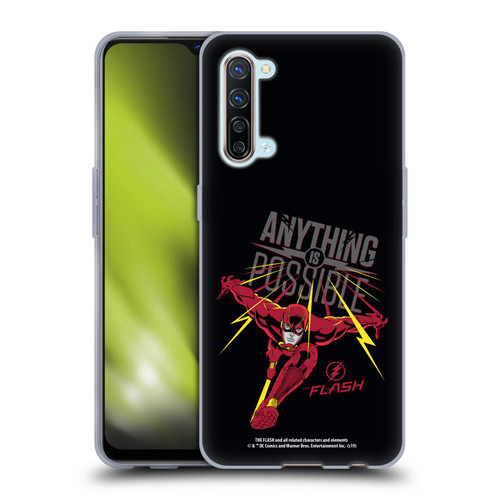 The Flash TV Series Graphics Barry Anything Is Possible Soft Gel Case for OPPO Find X2 Lite 5G