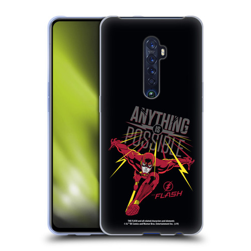 The Flash TV Series Graphics Barry Anything Is Possible Soft Gel Case for OPPO Reno 2