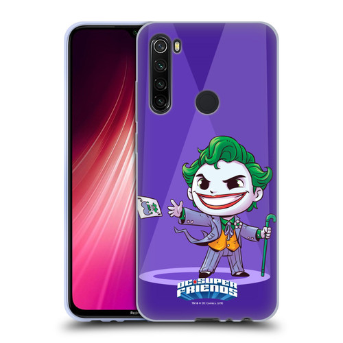 Super Friends DC Comics Toddlers 2 Joker Soft Gel Case for Xiaomi Redmi Note 8T