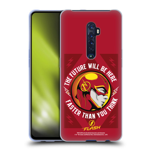 The Flash TV Series Graphics Barry Faster Soft Gel Case for OPPO Reno 2
