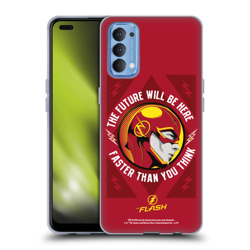 The Flash TV Series Graphics Barry Faster Soft Gel Case for OPPO Reno 4 5G
