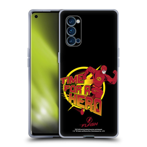 The Flash TV Series Graphics Barry Hero Soft Gel Case for OPPO Reno 4 Pro 5G