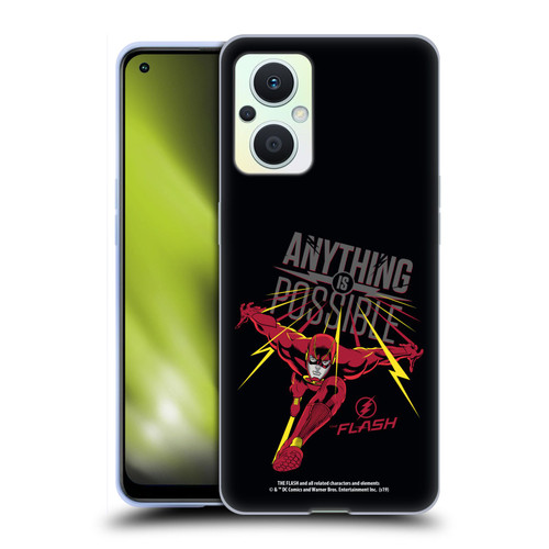 The Flash TV Series Graphics Barry Anything Is Possible Soft Gel Case for OPPO Reno8 Lite