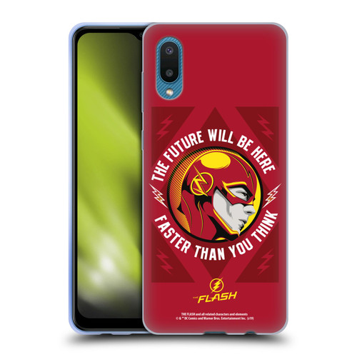 The Flash TV Series Graphics Barry Faster Soft Gel Case for Samsung Galaxy A02/M02 (2021)