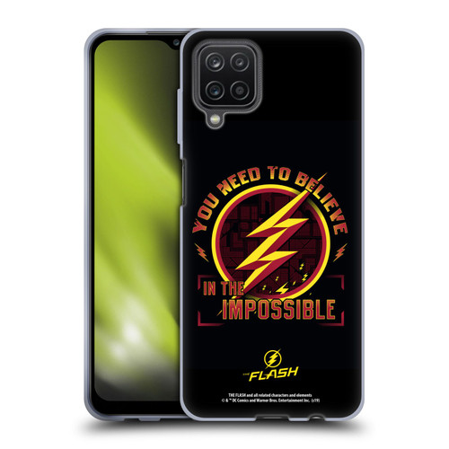 The Flash TV Series Graphics Believe Soft Gel Case for Samsung Galaxy A12 (2020)