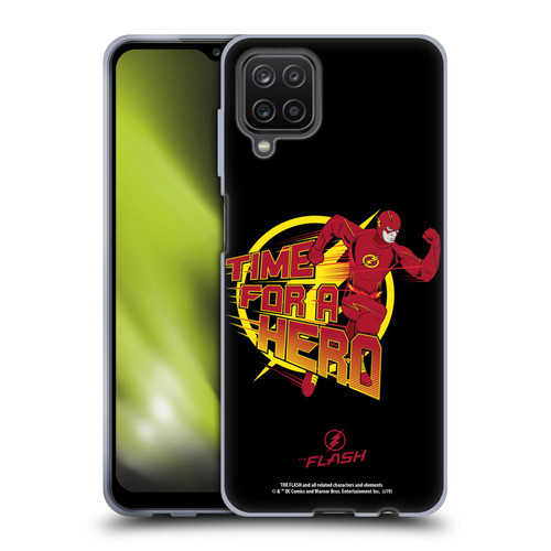 The Flash TV Series Graphics Barry Hero Soft Gel Case for Samsung Galaxy A12 (2020)