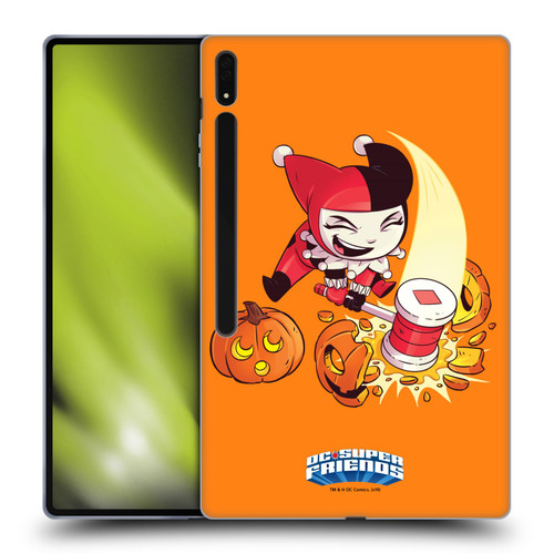 Super Friends DC Comics Toddlers Holidays Harley Quinn Halloween Soft Gel Case for Samsung Galaxy Tab S8 Ultra