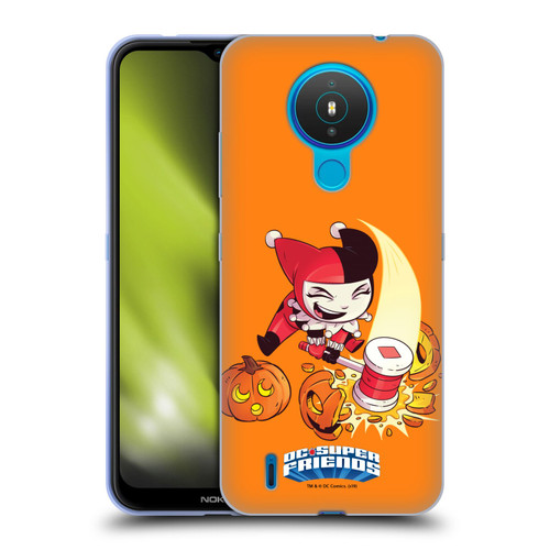 Super Friends DC Comics Toddlers Holidays Harley Quinn Halloween Soft Gel Case for Nokia 1.4