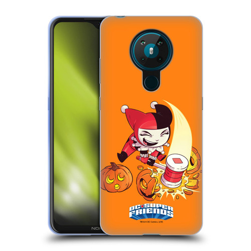 Super Friends DC Comics Toddlers Holidays Harley Quinn Halloween Soft Gel Case for Nokia 5.3