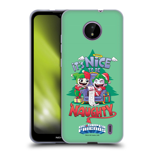 Super Friends DC Comics Toddlers Holidays Harley Joker Naughty Soft Gel Case for Nokia C10 / C20