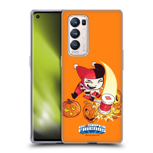 Super Friends DC Comics Toddlers Holidays Harley Quinn Halloween Soft Gel Case for OPPO Find X3 Neo / Reno5 Pro+ 5G
