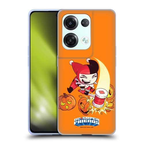 Super Friends DC Comics Toddlers Holidays Harley Quinn Halloween Soft Gel Case for OPPO Reno8 Pro