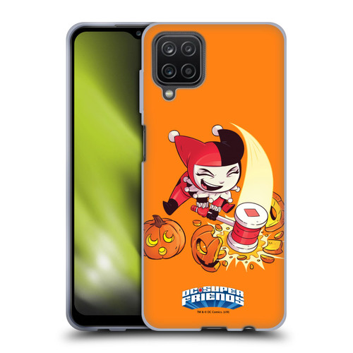 Super Friends DC Comics Toddlers Holidays Harley Quinn Halloween Soft Gel Case for Samsung Galaxy A12 (2020)