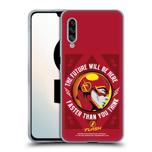 The Flash TV Series Graphics Barry Faster Soft Gel Case for Samsung Galaxy A90 5G (2019)