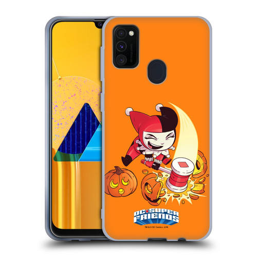 Super Friends DC Comics Toddlers Holidays Harley Quinn Halloween Soft Gel Case for Samsung Galaxy M30s (2019)/M21 (2020)