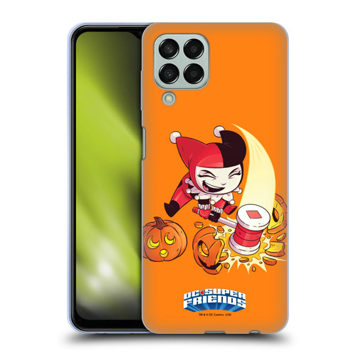 Super Friends DC Comics Toddlers Holidays Harley Quinn Halloween Soft Gel Case for Samsung Galaxy M33 (2022)