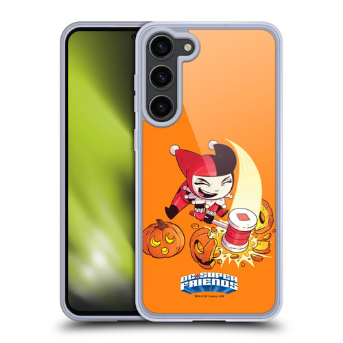 Super Friends DC Comics Toddlers Holidays Harley Quinn Halloween Soft Gel Case for Samsung Galaxy S23+ 5G