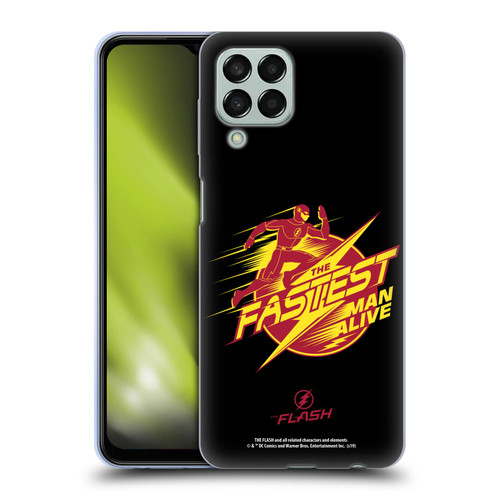 The Flash TV Series Graphics Barry Fastest Man Alive Soft Gel Case for Samsung Galaxy M33 (2022)