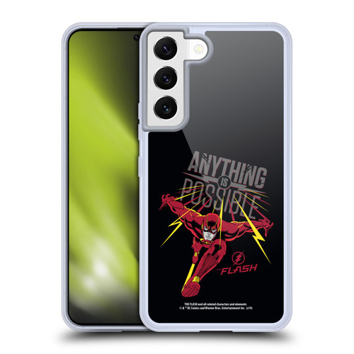 The Flash TV Series Graphics Barry Anything Is Possible Soft Gel Case for Samsung Galaxy S22 5G
