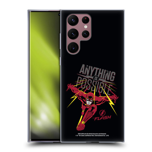 The Flash TV Series Graphics Barry Anything Is Possible Soft Gel Case for Samsung Galaxy S22 Ultra 5G