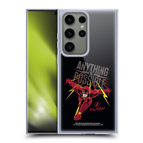 The Flash TV Series Graphics Barry Anything Is Possible Soft Gel Case for Samsung Galaxy S23 Ultra 5G
