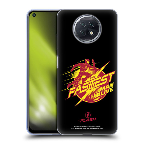The Flash TV Series Graphics Barry Fastest Man Alive Soft Gel Case for Xiaomi Redmi Note 9T 5G