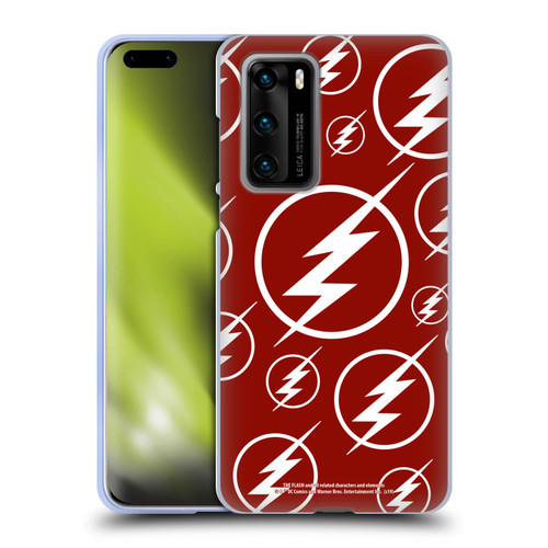 The Flash TV Series Logos Pattern Soft Gel Case for Huawei P40 5G