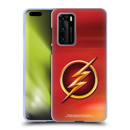 The Flash TV Series Logos Red Soft Gel Case for Huawei P40 5G