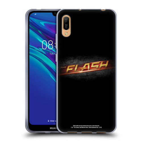 The Flash TV Series Logos Black Soft Gel Case for Huawei Y6 Pro (2019)