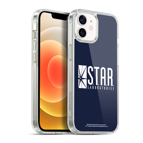 The Flash TV Series Logos Star Labs Soft Gel Case for Apple iPhone 12 / iPhone 12 Pro & MagSafe