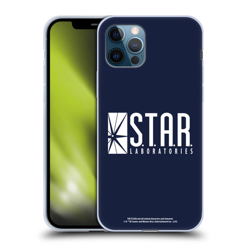 The Flash TV Series Logos Star Labs Soft Gel Case for Apple iPhone 12 / iPhone 12 Pro