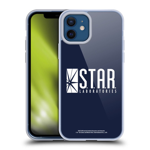 The Flash TV Series Logos Star Labs Soft Gel Case for Apple iPhone 12 / iPhone 12 Pro