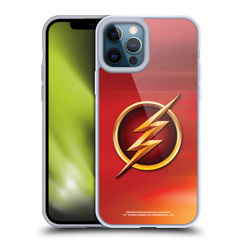 The Flash TV Series Logos Red Soft Gel Case for Apple iPhone 12 Pro Max