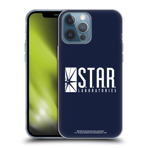 The Flash TV Series Logos Star Labs Soft Gel Case for Apple iPhone 13 Pro Max