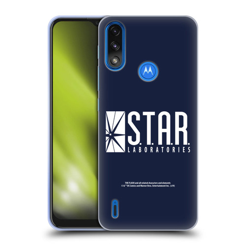 The Flash TV Series Logos Star Labs Soft Gel Case for Motorola Moto E7 Power / Moto E7i Power