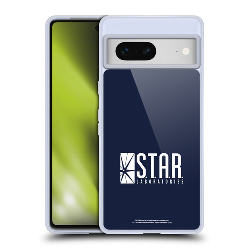 The Flash TV Series Logos Star Labs Soft Gel Case for Google Pixel 7